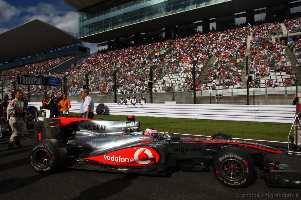 GP Giappone, Gara, Jenson Button (GBR), McLaren  Mercedes, MP4-25 
