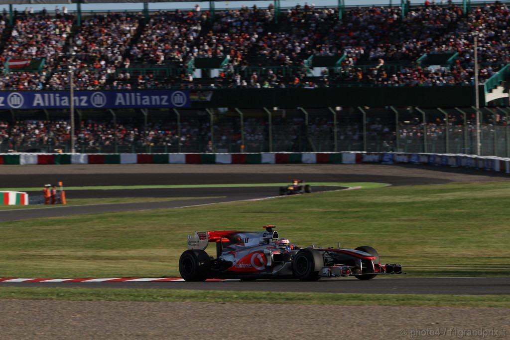 GP Giappone, Gara, Jenson Button (GBR), McLaren  Mercedes, MP4-25 