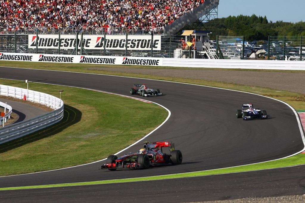 GP Giappone, Gara, Lewis Hamilton (GBR), McLaren  Mercedes, MP4-25 