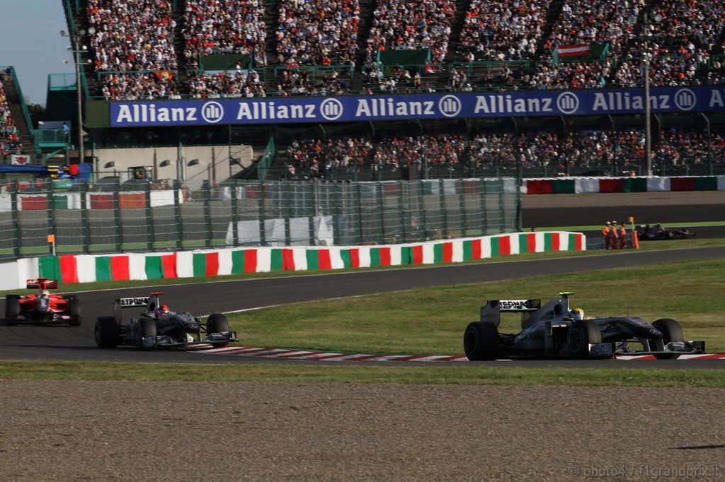 GP Giappone, Gara, Nico Rosberg (GER), Mercedes GP F1 Team, MGP W01
