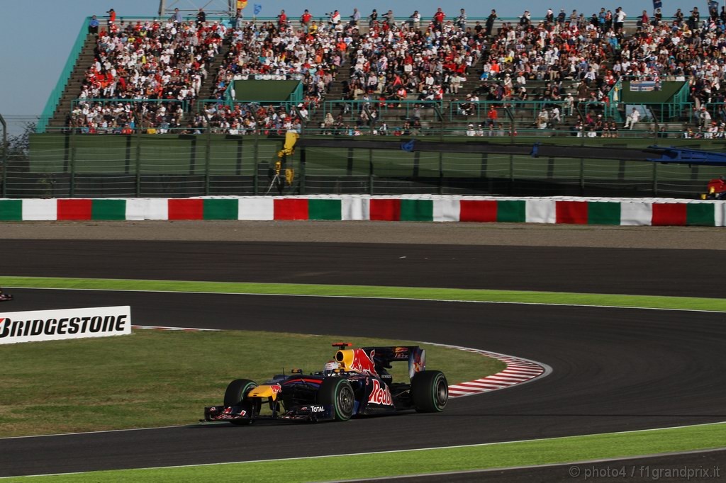 GP Giappone, Gara, Sebastian Vettel (GER), Red Bull Racing, RB6 