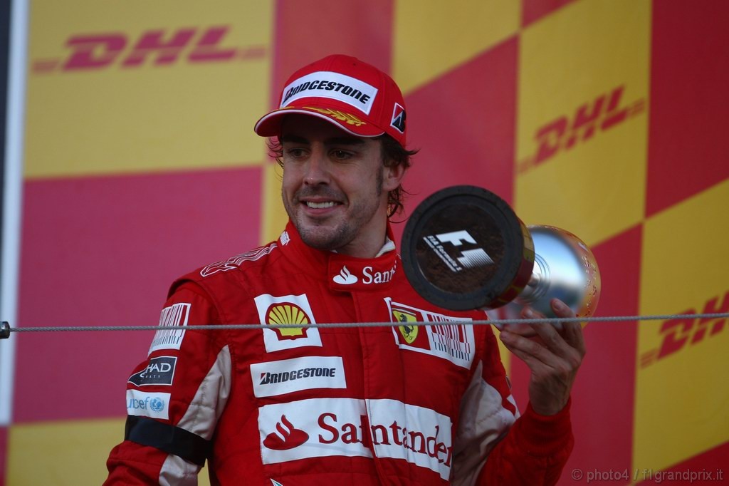 GP Giappone, Gara, Fernando Alonso (ESP), Ferrari, F10 terzo 