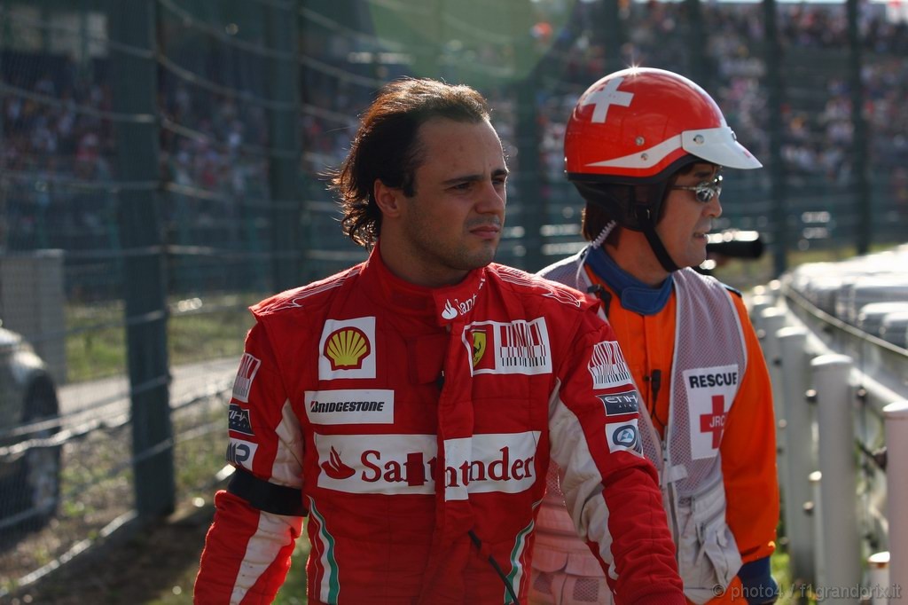 GP Giappone, Gara, Felipe Massa (BRA), Ferrari, F10 retires from the race