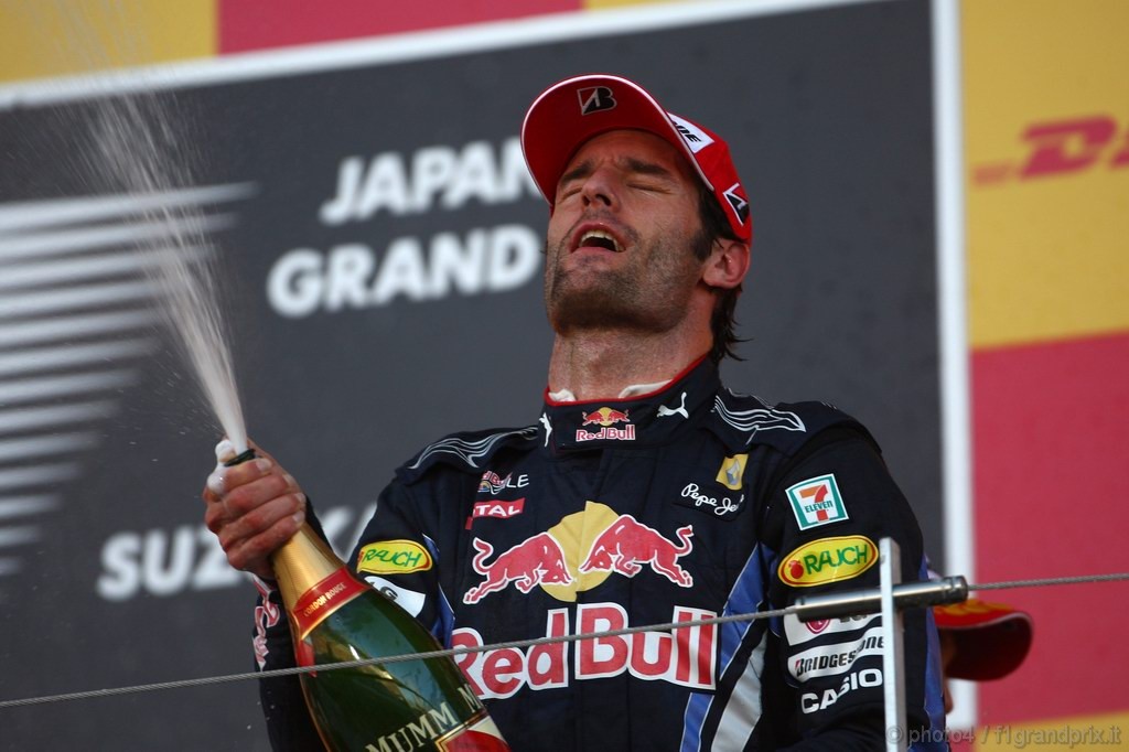 GP Giappone, Gara, Mark Webber (AUS), Red Bull Racing, RB6 secondo