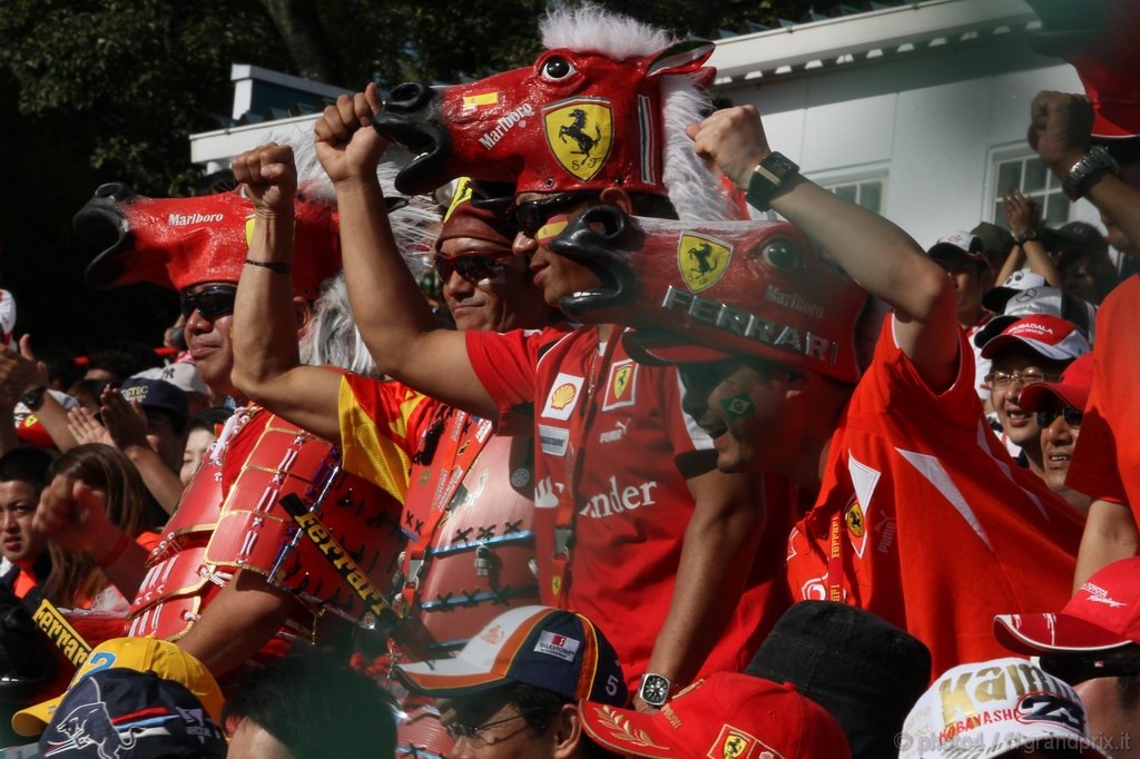 GP Giappone, Gara, Fans Ferrari