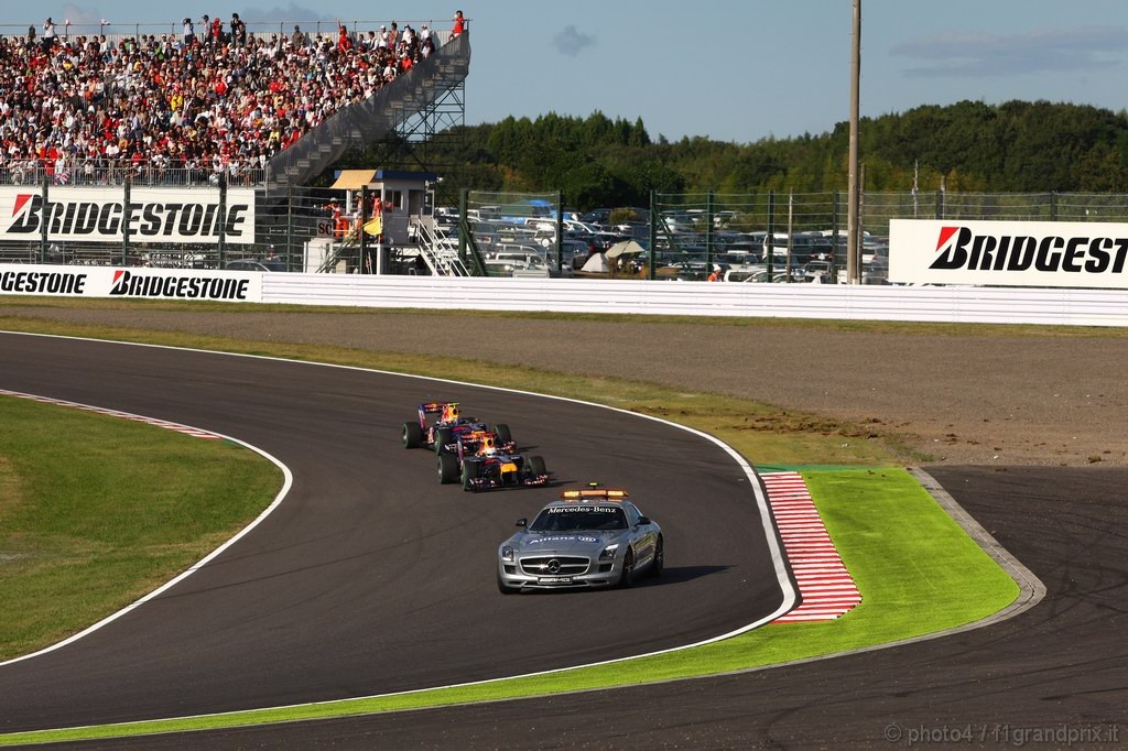 GP Giappone, Gara, Safety car 