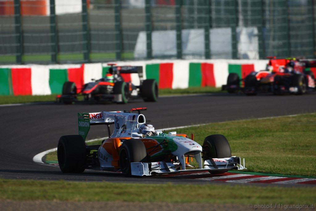 GP Giappone, Gara, Adrian Sutil (GER), Force India F1 Team, VJM03 