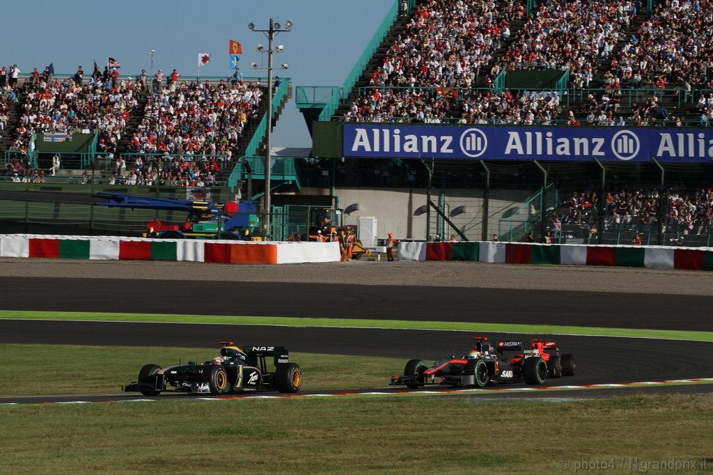 GP Giappone, Gara, Jarno Trulli (ITA), Lotus Racing, T127 