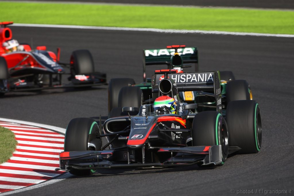 GP Giappone, Gara, Sakon Yamamoto (JPN), Hispania Racing F1 Team (HRT), F110