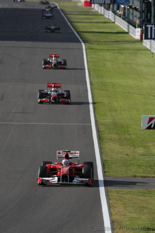 GP Giappone, Gara, Fernando Alonso (ESP), Ferrari, F10 