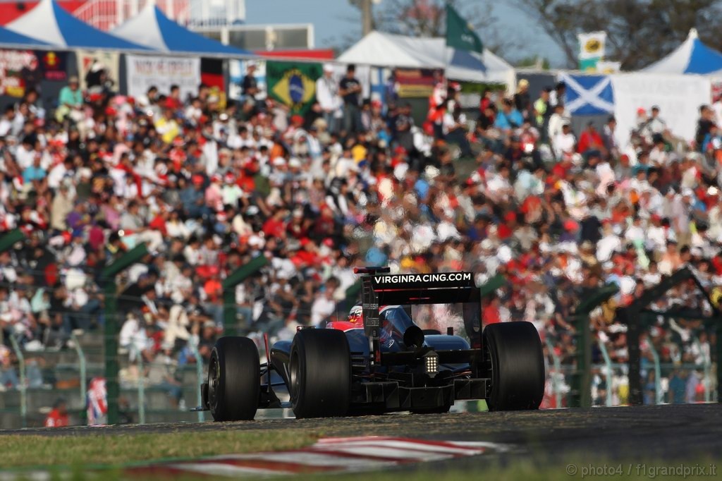 GP Giappone, Gara, Timo Glock (GER), Virgin Racing, VR-01