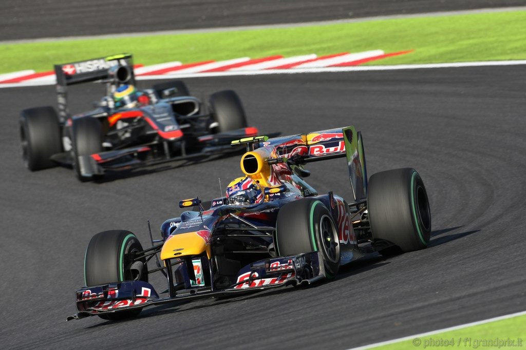GP Giappone, Gara, Mark Webber (AUS), Red Bull Racing, RB6 