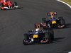 GP Giappone, Gara, Sebastian Vettel (GER), Red Bull Racing, RB6 davanti a Mark Webber (AUS), Red Bull Racing, RB6 