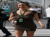 GP Giappone, Gara, ragazza nel paddock 