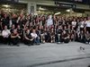 GP Giappone, Festeggiamenti, Sebastian Vettel (GER), Red Bull Racing, RB6 vincitore e Mark Webber (AUS), Red Bull Racing, RB6 secondo