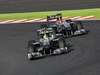 GP Giappone, Gara, Michael Schumacher (GER), Mercedes GP  F1 Team, MGP W01 e Nico Rosberg (GER), Mercedes GP F1 Team, MGP W01 