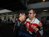 GP Giappone, Gara, Sebastian Vettel (GER), Red Bull Racing, RB6 vincitore e Stefano Domenicali (ITA), Head of the Gestione Sportiva 