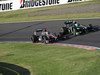 GP Giappone, Gara, Sakon Yamamoto (JPN), Hispania Racing F1 Team (HRT), F110  e Heikki Kovalainen (FIN), Lotus Racing, T127 