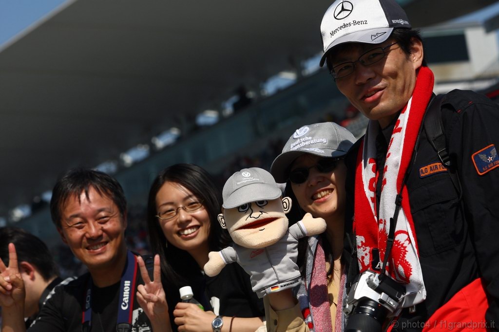 GP Giappone, Giovedi', Fans