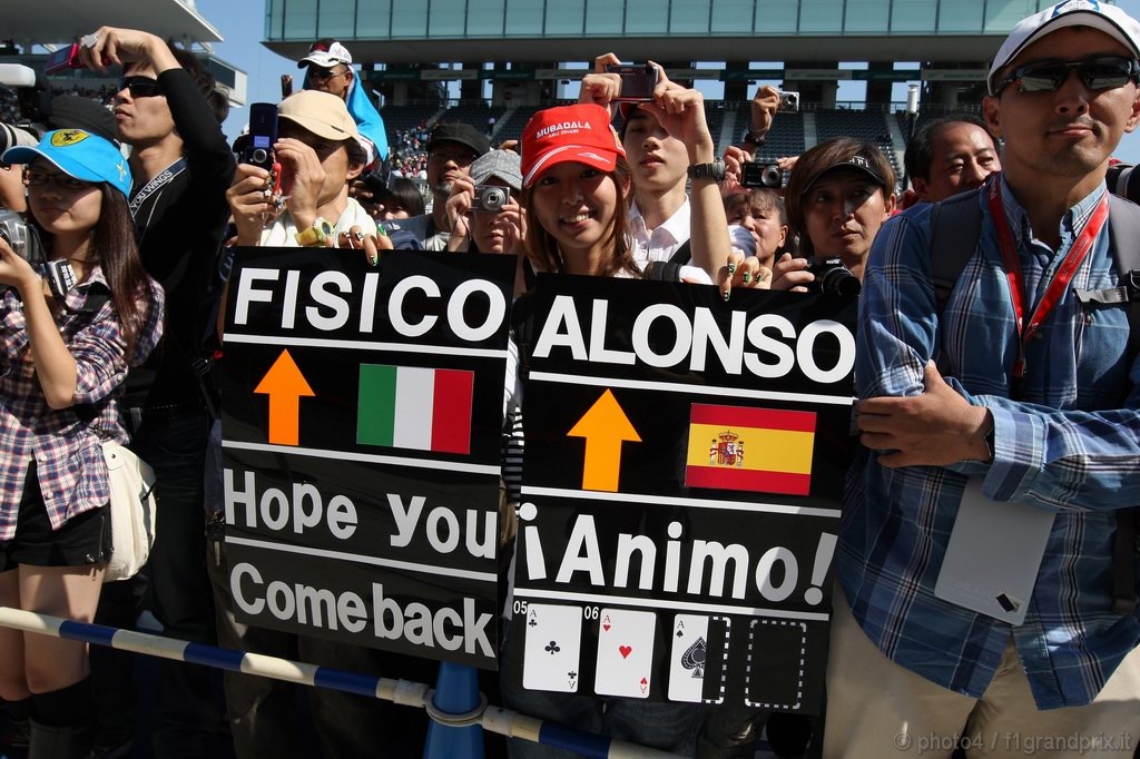 GP Giappone, Giovedi', Fans