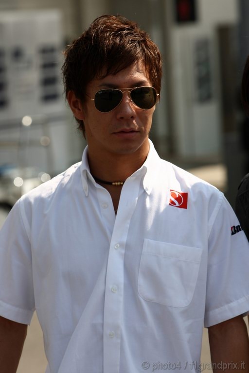 GP Giappone, Giovedi', Kamui Kobayashi (JAP), BMW Sauber F1 Team, C29 