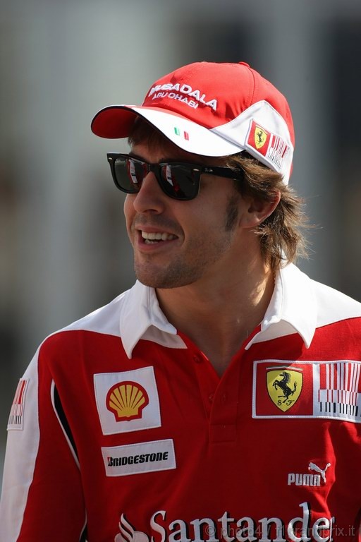 GP Giappone, Giovedi', Fernando Alonso (ESP), Ferrari, F10