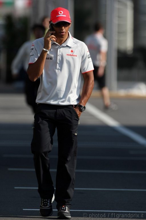 GP Giappone, Giovedi', Lewis Hamilton (GBR), McLaren Mercedes, MP4-25