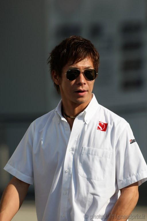 GP Giappone, Giovedi', Kamui Kobayashi (JAP), BMW Sauber F1 Team, C29