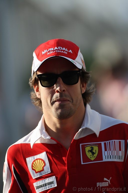GP Giappone, Giovedi', Fernando Alonso (ESP), Ferrari, F10