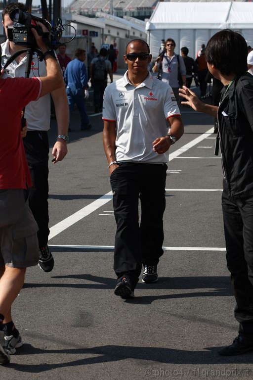 GP Giappone, Giovedi', Lewis Hamilton (GBR), McLaren  Mercedes, MP4-25 