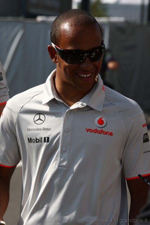GP Giappone, Giovedi', Lewis Hamilton (GBR), McLaren  Mercedes, MP4-25 