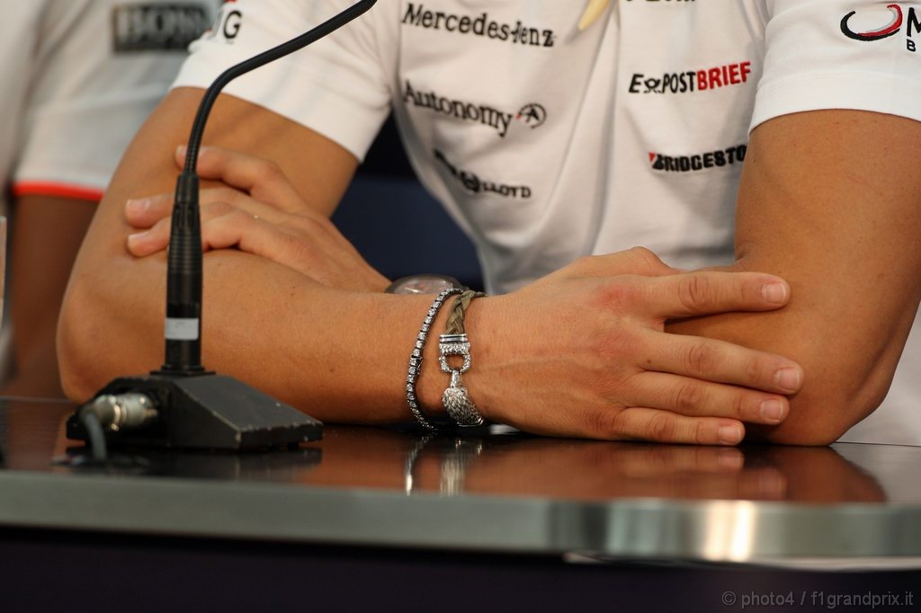 GP Giappone, Giovedi', Conferenza Stampa, Michael Schumacher (GER), Mercedes GP  F1 Team, MGP W01 