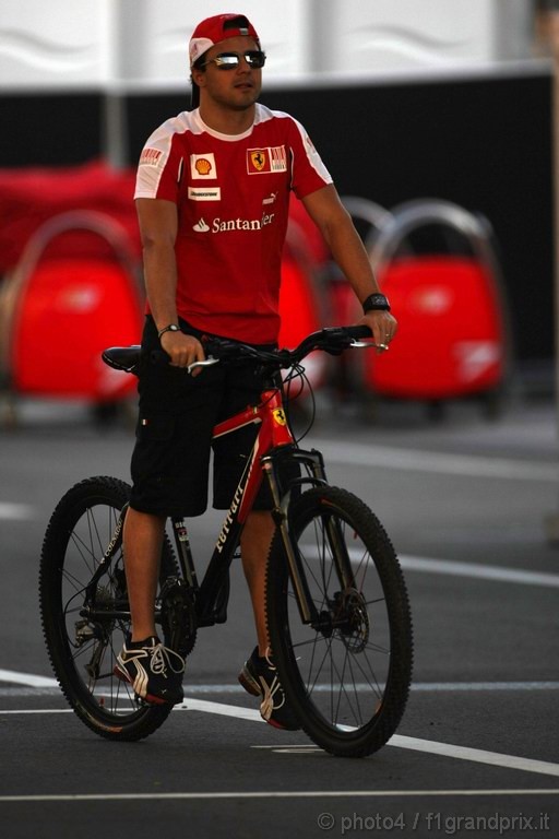 GP Giappone, Giovedi', Felipe Massa (BRA), Ferrari, F10 