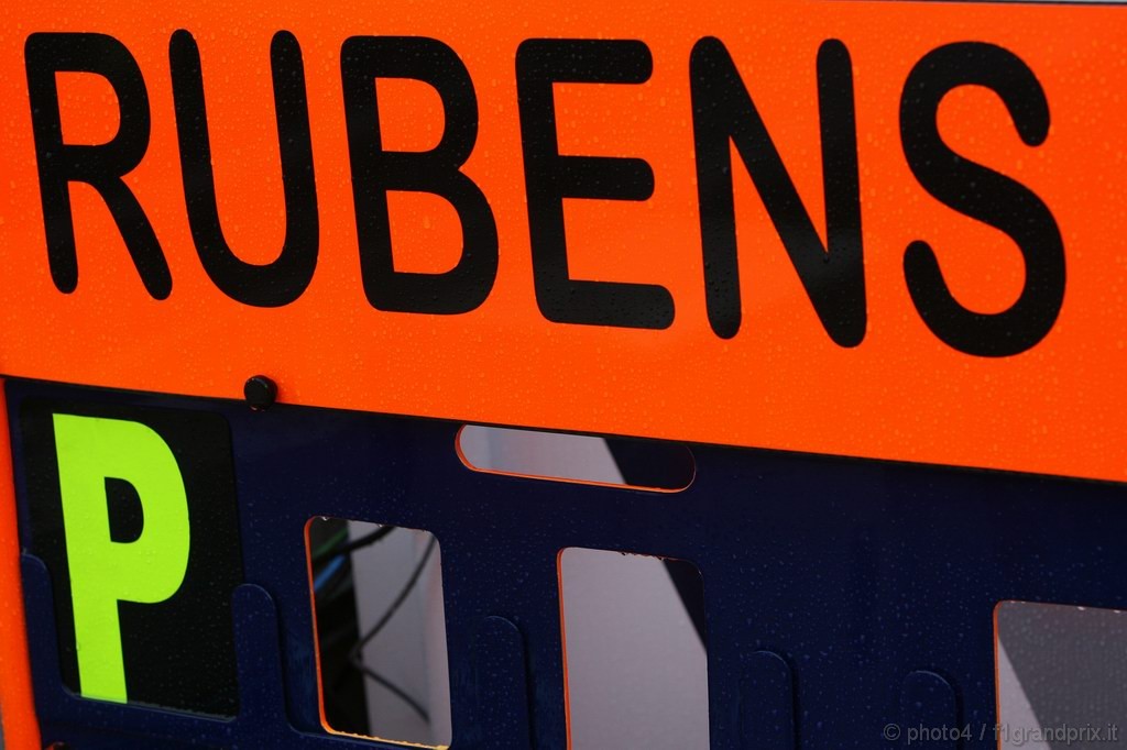 GP Giappone, Saturday, Rubens Barrichello (BRA), Williams, FW32 