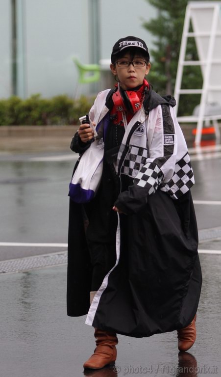 GP Giappone, Saturday, ragazza nel paddock 