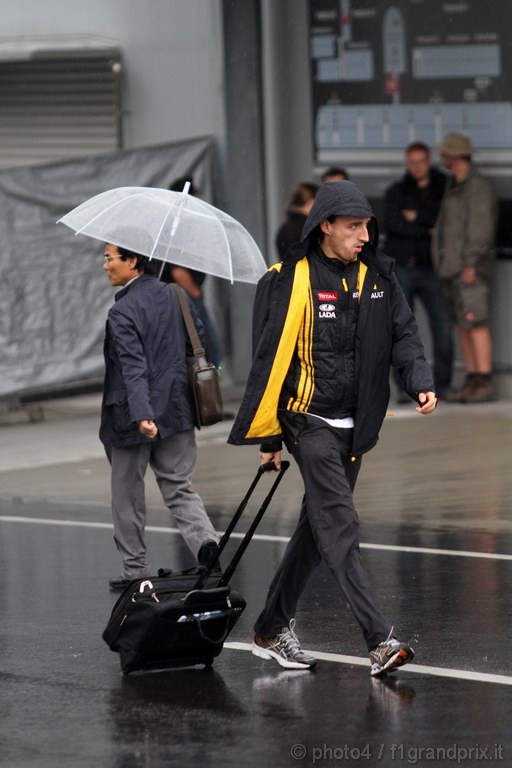 GP Giappone, Saturday, Robert Kubica (POL), Renault F1 Team, R30