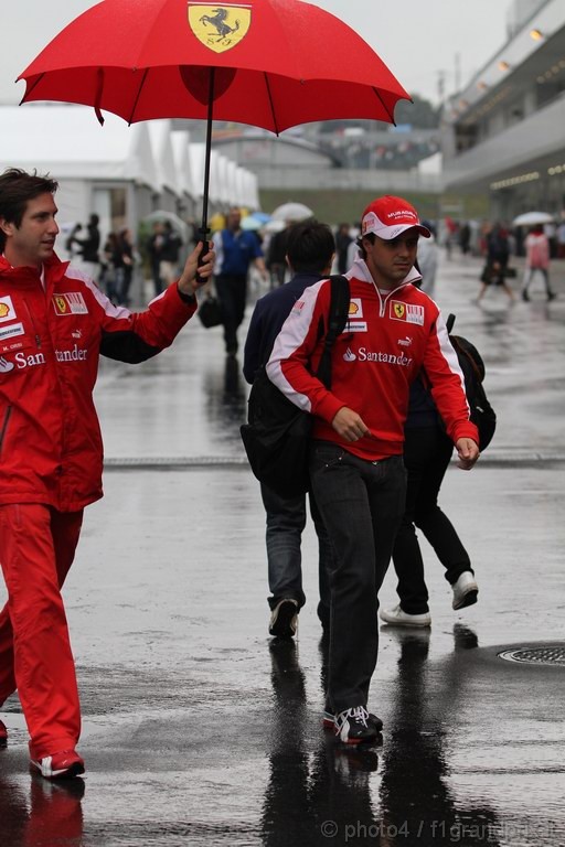 GP Giappone, Saturday, Felipe Massa (BRA), Ferrari, F10 