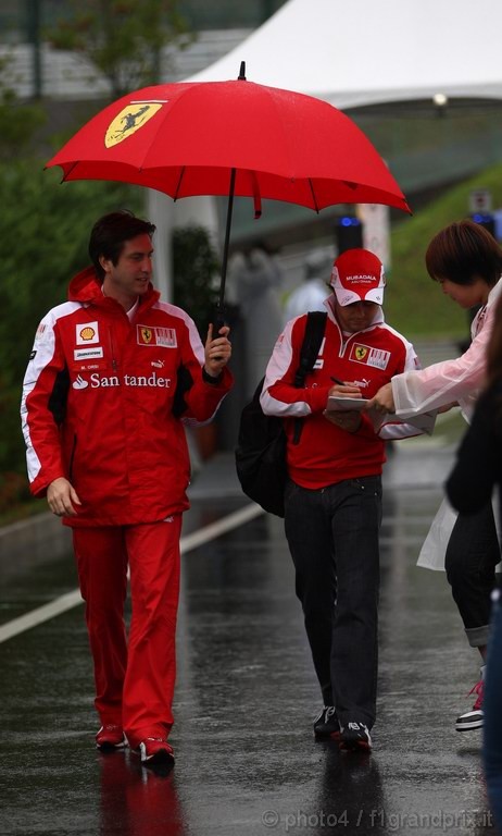 GP Giappone, Saturday, Felipe Massa (BRA), Ferrari, F10