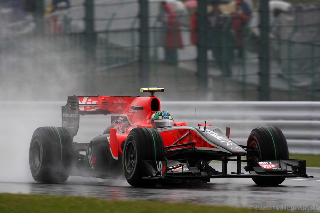 GP Giappone, Prove Libere 3, Sabato, Lucas Di Grassi (BRA), Virgin Racing, VR-01