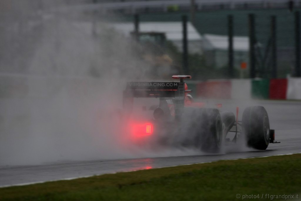 GP Giappone, Prove Libere 3, Sabato, Timo Glock (GER), Virgin Racing, VR-01