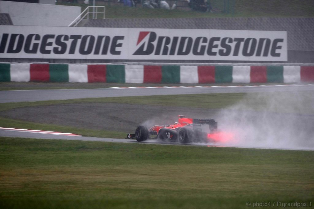 GP Giappone, Prove Libere 3, Sabato, Timo Glock (GER), Virgin Racing, VR-01  