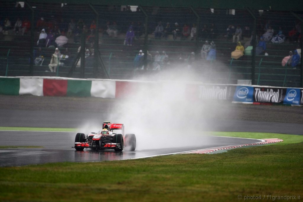 GP Giappone, Prove Libere 3, Sabato, Lewis Hamilton (GBR), McLaren  Mercedes, MP4-25 