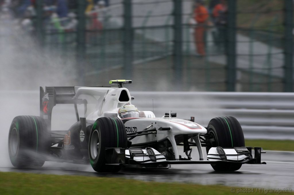 GP Giappone, Prove Libere 3, Sabato, Kamui Kobayashi (JAP), BMW Sauber F1 Team, C29 