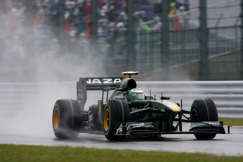 GP Giappone, Prove Libere 3, Sabato, Heikki Kovalainen (FIN), Lotus Racing, T127