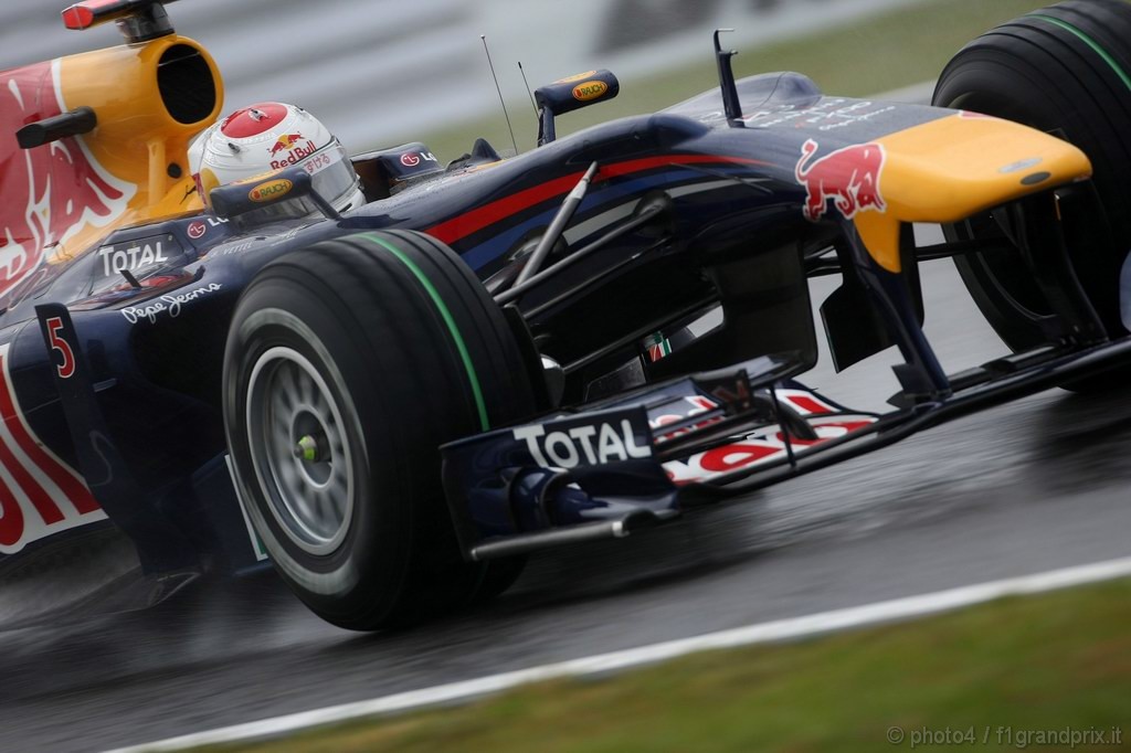 GP Giappone, Prove Libere 3, Sabato, Sebastian Vettel (GER), Red Bull Racing, RB6