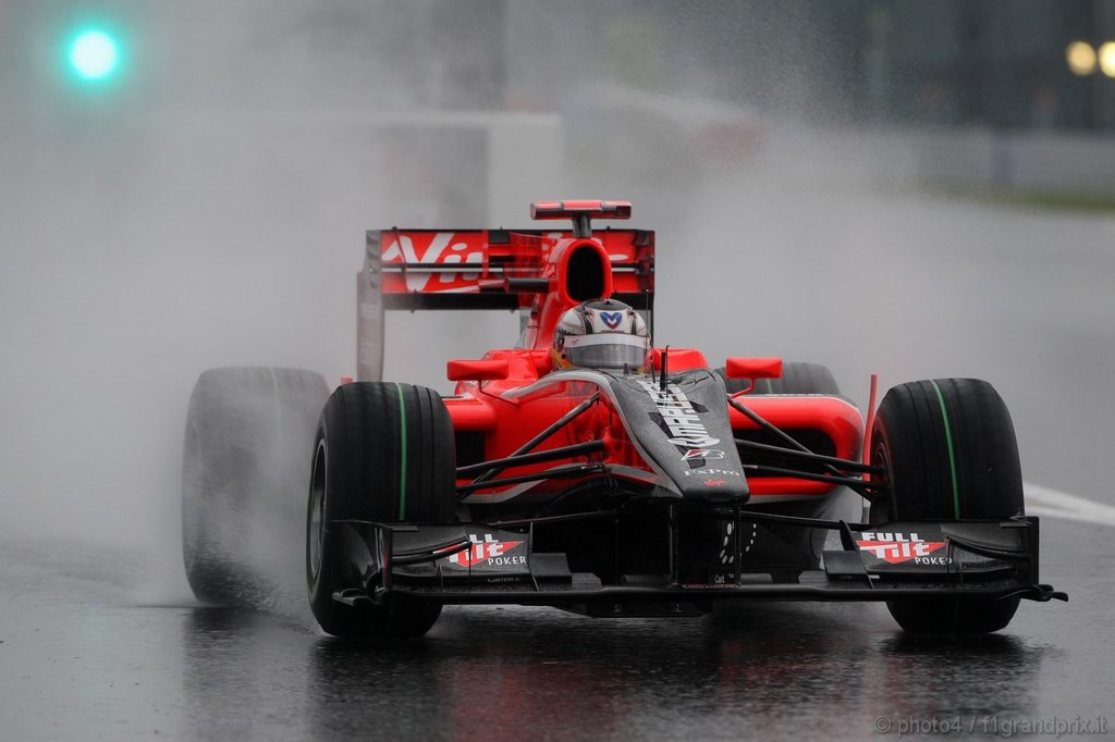 GP Giappone, Prove Libere 3, Sabato, Timo Glock (GER), Virgin Racing, VR-01  