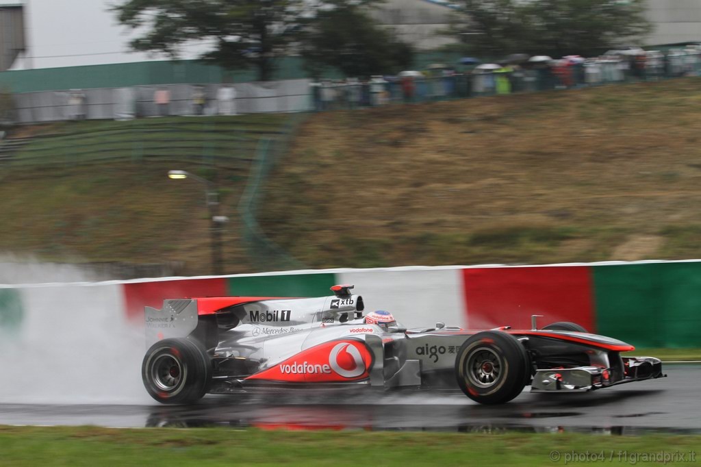 GP Giappone, Prove Libere 3, Sabato, Jenson Button (GBR), McLaren  Mercedes, MP4-25 