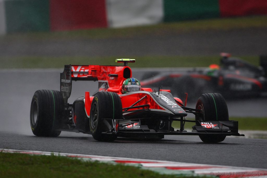 GP Giappone, Prove Libere 3, Sabato, Lucas Di Grassi (BRA), Virgin Racing, VR-01 