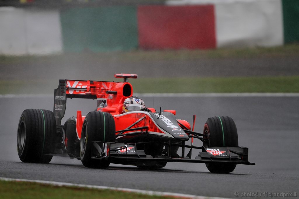 GP Giappone, Prove Libere 3, Sabato, Timo Glock (GER), Virgin Racing, VR-01  