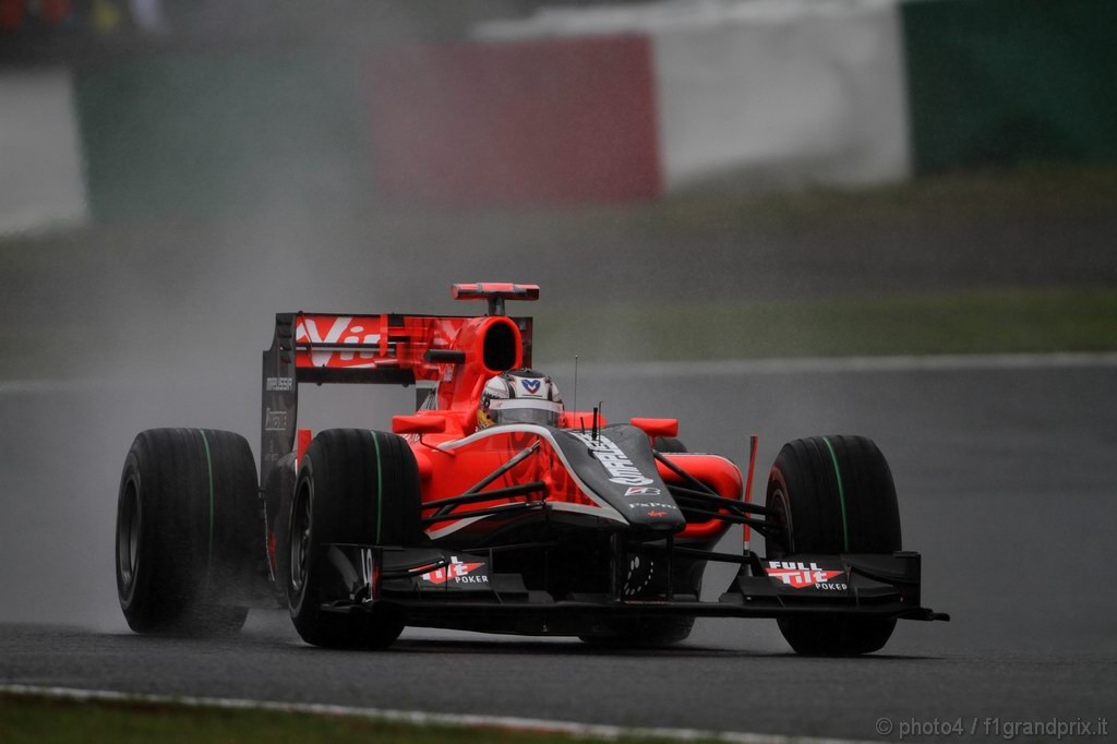 GP Giappone, Prove Libere 3, Sabato, Timo Glock (GER), Virgin Racing, VR-01